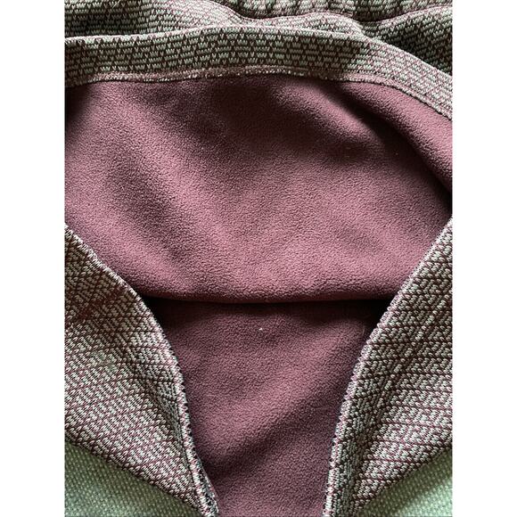 Woolrich Heathered Purple-White Knit Pull-on Fleece Mini Skirt Women's M - Picture 6 of 6